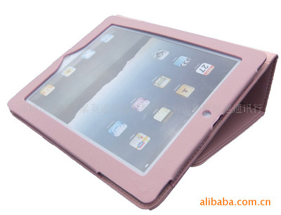 新超越通訊行 粉紅色荔枝紋皮套iPad及其他數碼配件介紹